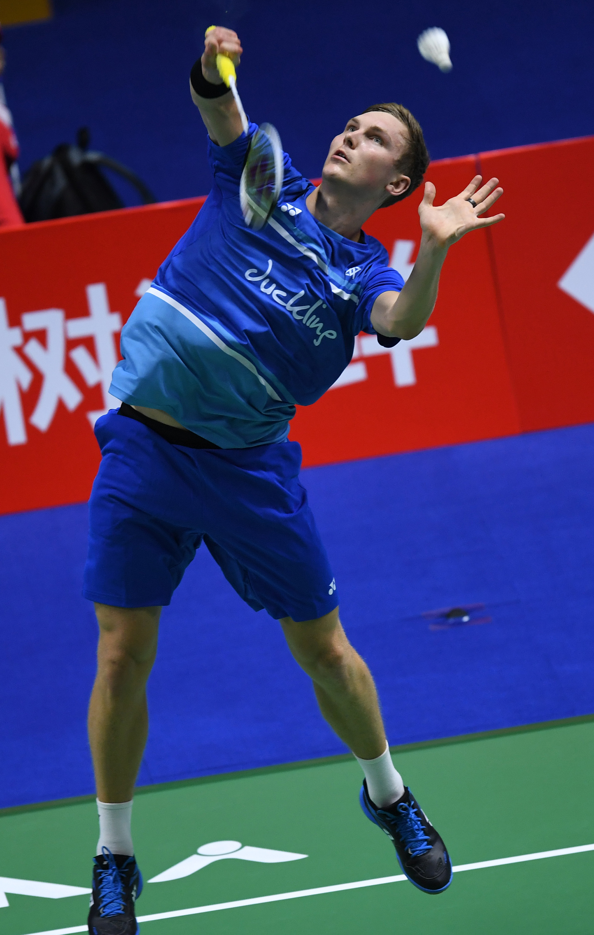 丹麦羽毛球队轻取印度羽毛球队，安赛龙打破历史纪录